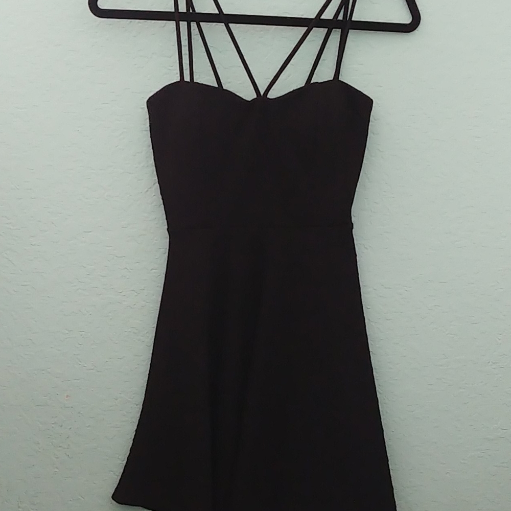 Forever 21 black cocktail dress